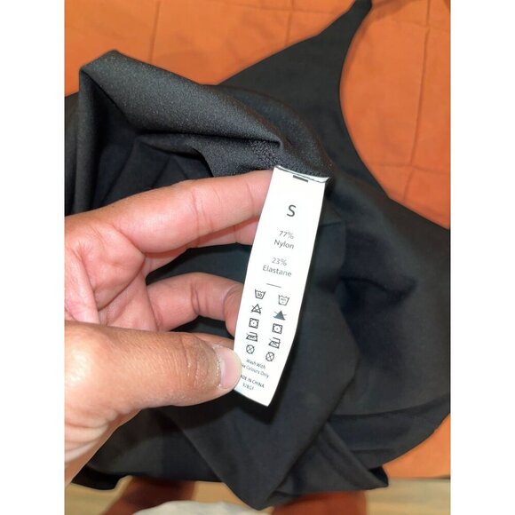 Halara Black Strappy Sleeveless A-Line Adjustable Straps & Back Detail Women's D - Picture 10 of 10